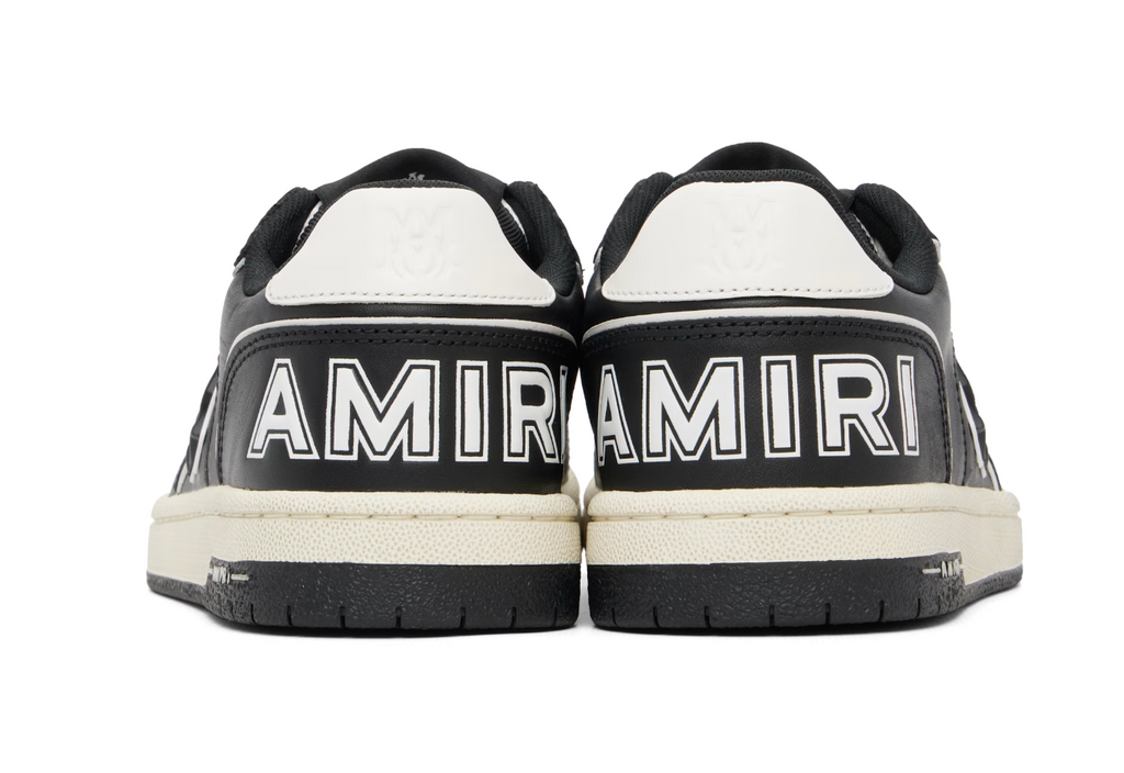 AMIRI Newport Off-White & Black Sneakers — Hombre
