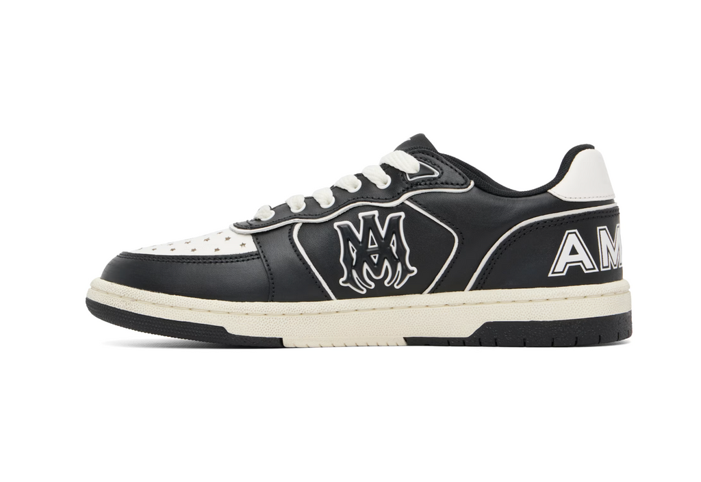 AMIRI Newport Off-White & Black Sneakers — Hombre