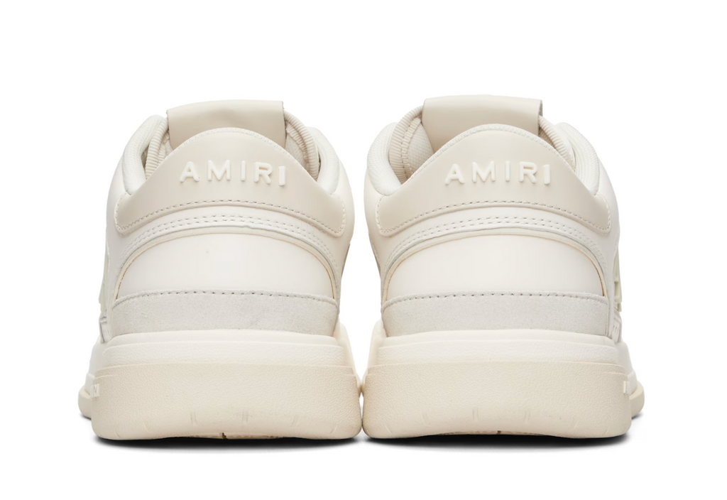 AMIRI Classic Low White & Off-White Sneakers — Mujer