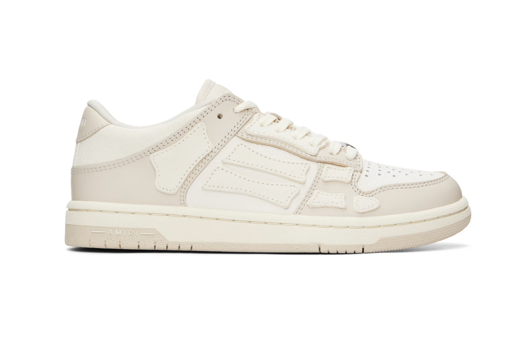 AMIRI Skel-Top Low Off-White Sneakers — Mujer