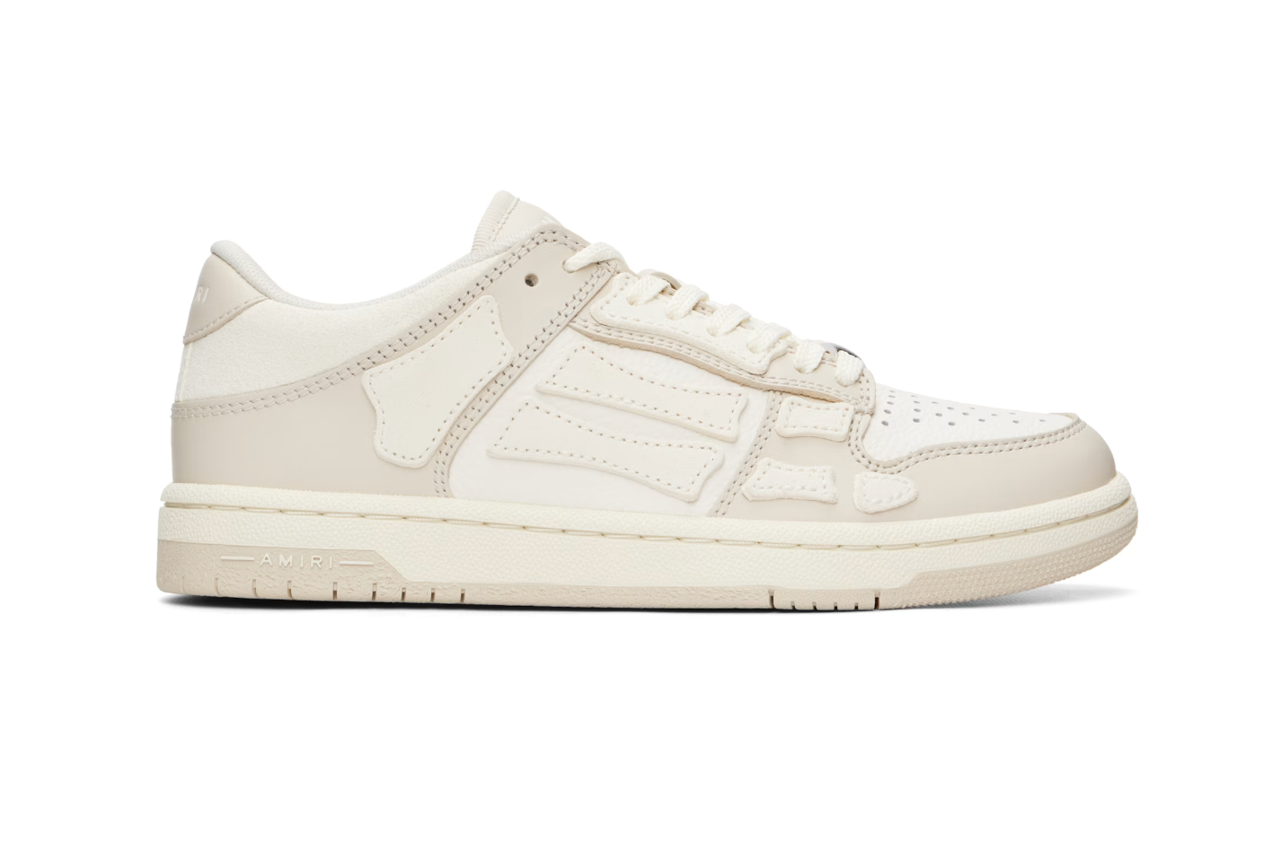 AMIRI Skel-Top Low Off-White Sneakers — Mujer