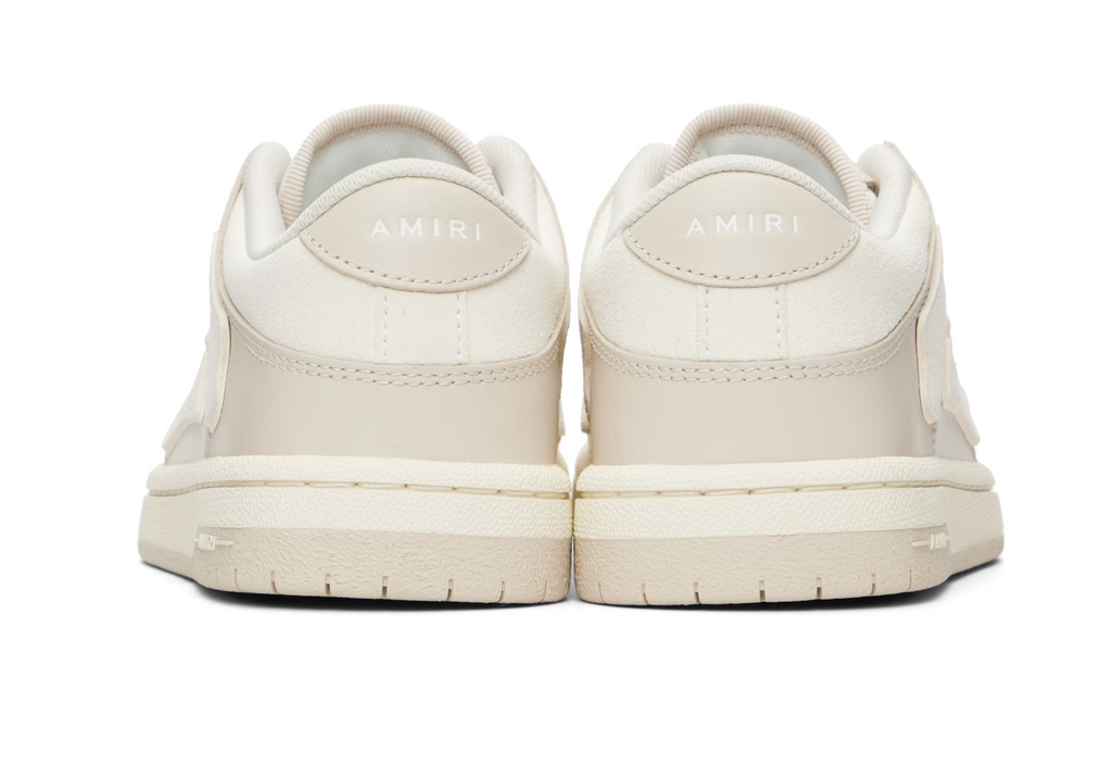 AMIRI Skel-Top Low Off-White Sneakers — Mujer