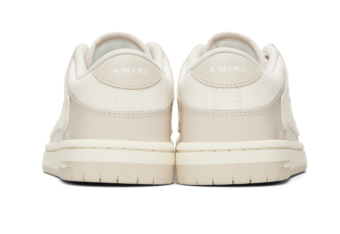 AMIRI Skel-Top Low Off-White Sneakers — Mujer