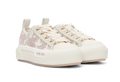 AMIRI Stars Court Low Off-White Mesh Sneakers — Mujer