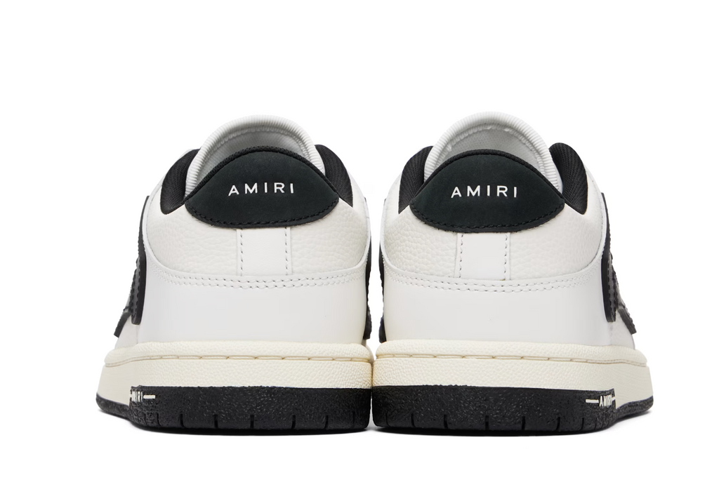 AMIRI Skel Top Low White Sneakers — Hombre