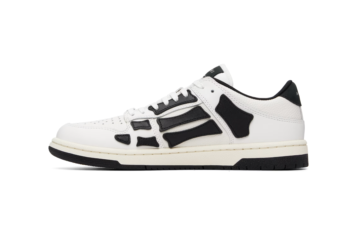 AMIRI Skel Top Low White Sneakers — Hombre
