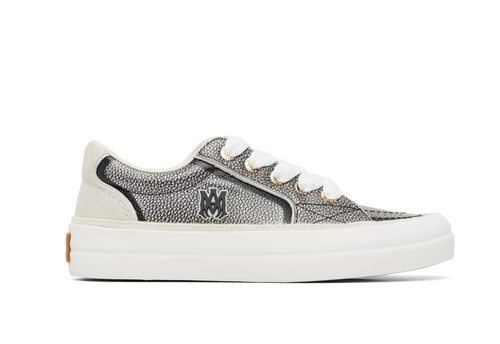 AMIRI Black & Silver Pebbled Sunset Skate Sneakers — Hombre