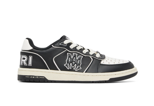 AMIRI Newport Black & White Sneakers — Hombre