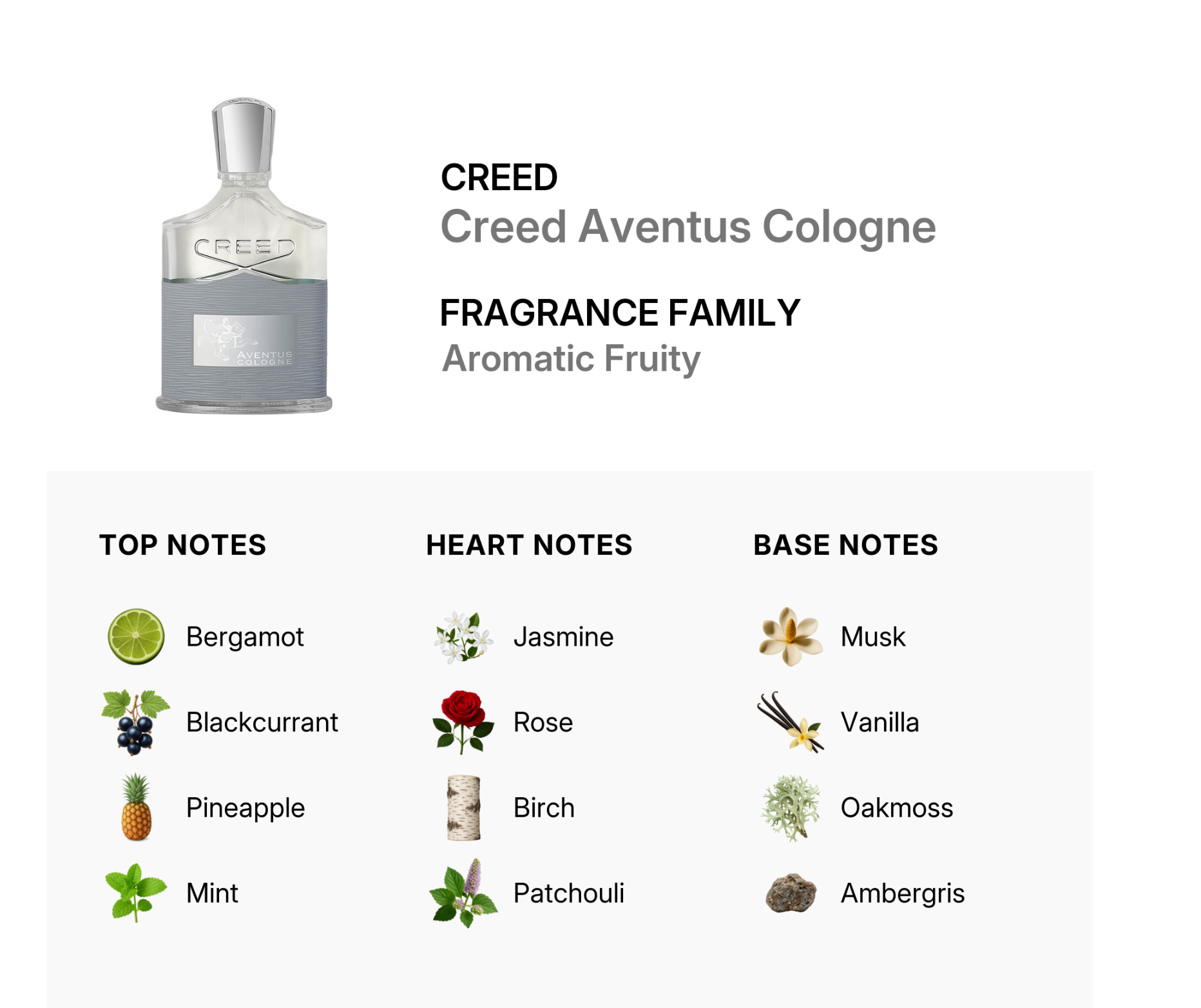 Creed Aventus Cologne 3.3 oz — Hombre