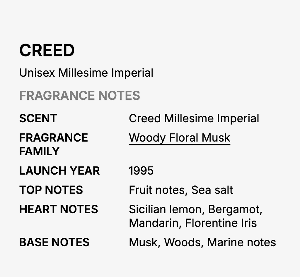 Creed Millésime Impérial EDP 3.3 oz — Unisex