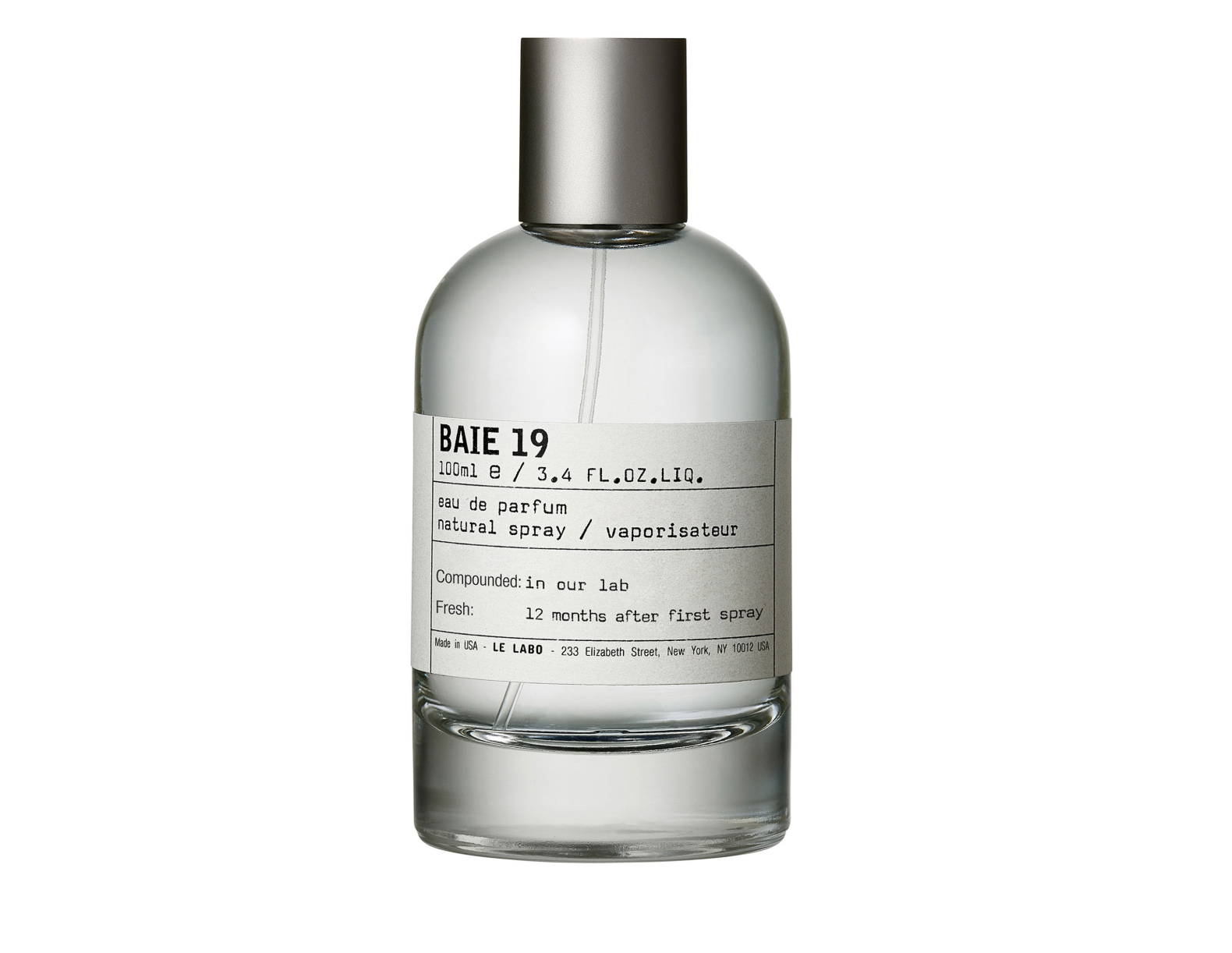 Le Labo Baie 19 EDP 3.4 oz — Unisex