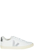 Veja Esplar Lace-Up Sneakers White/Silver — Mujer